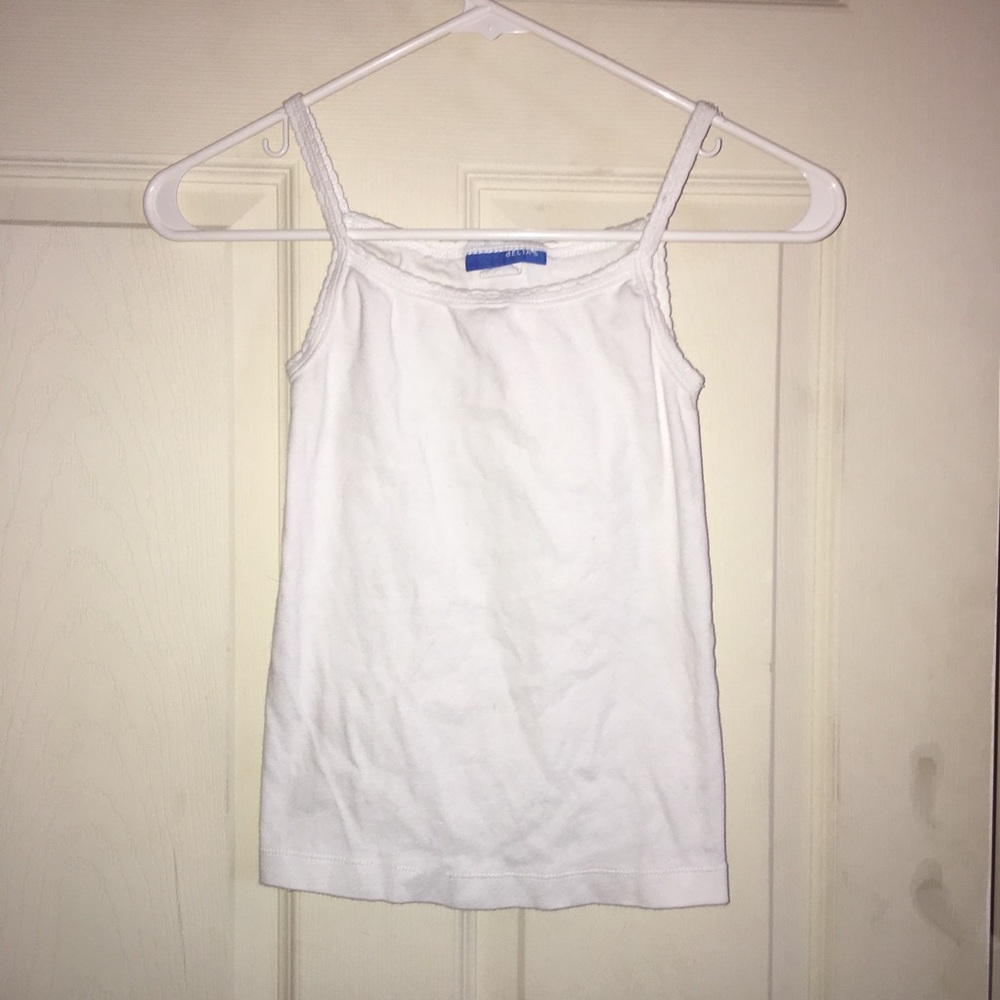 white tank top